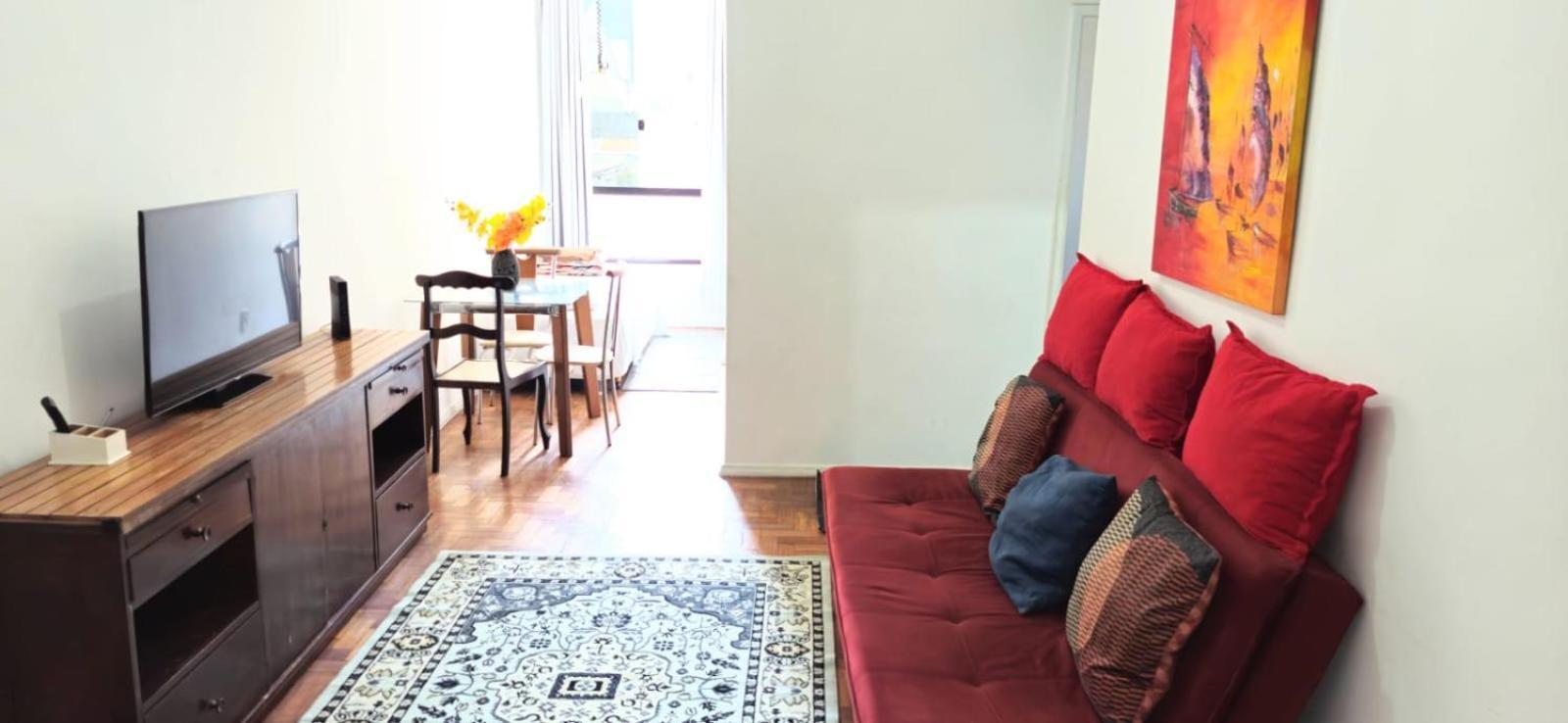 Apartamento Copacabana 2 Quartos 2 Banheiros Garagem Rio de Janeiro Luaran gambar